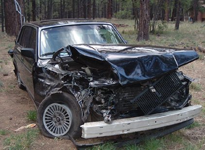 Volvo 240 Accident